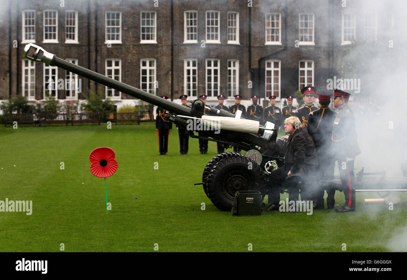 1 Million in nur einem Tag, vor dem Armoury House, London. Stockfoto