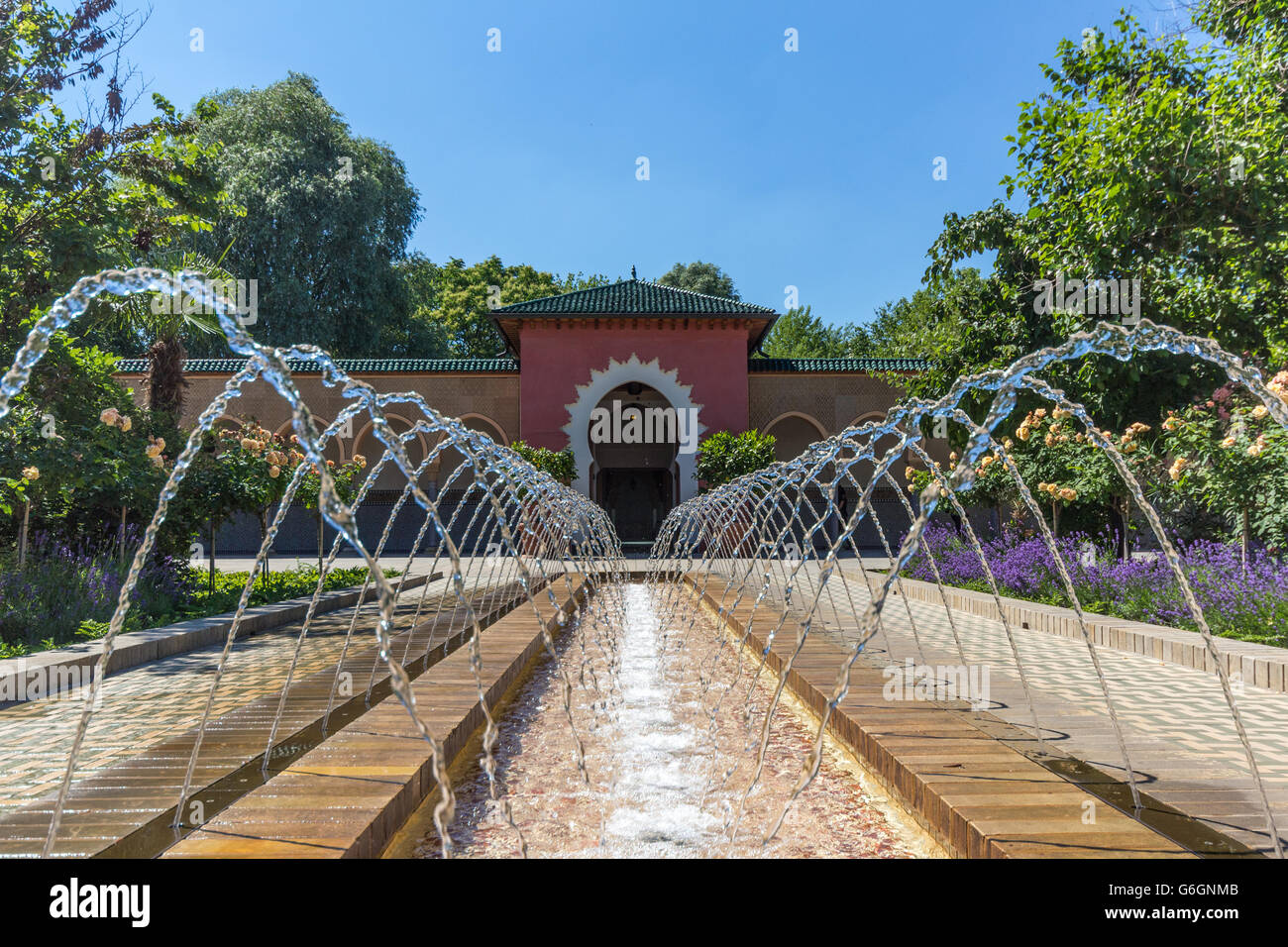 Berlin, Deutschland 23. Juni 2016; Der orientalische Garten in Gärten