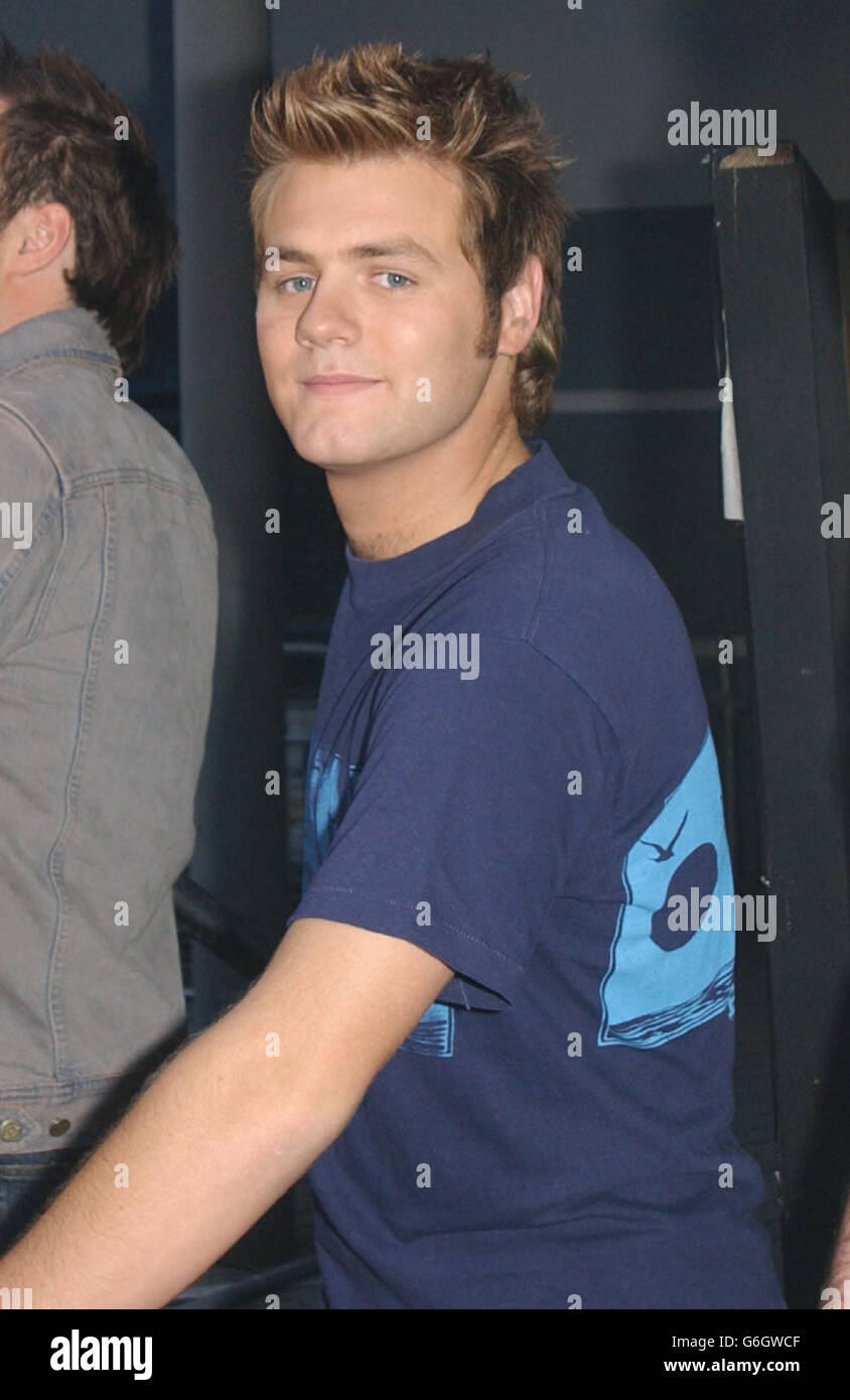 MTV TRL Westlife Stockfoto