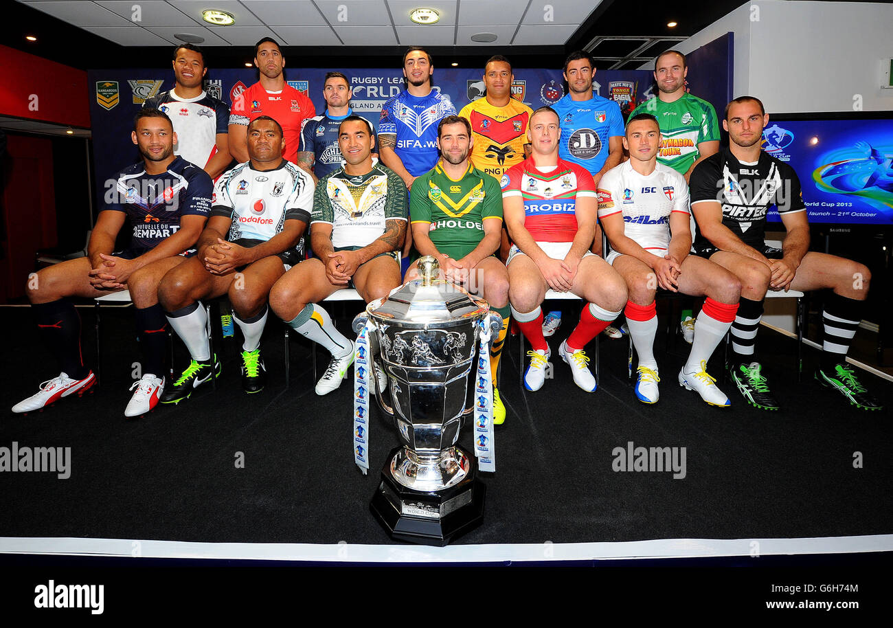 Rugby League - 2013 Welt Cup Start - Old Trafford Stockfoto