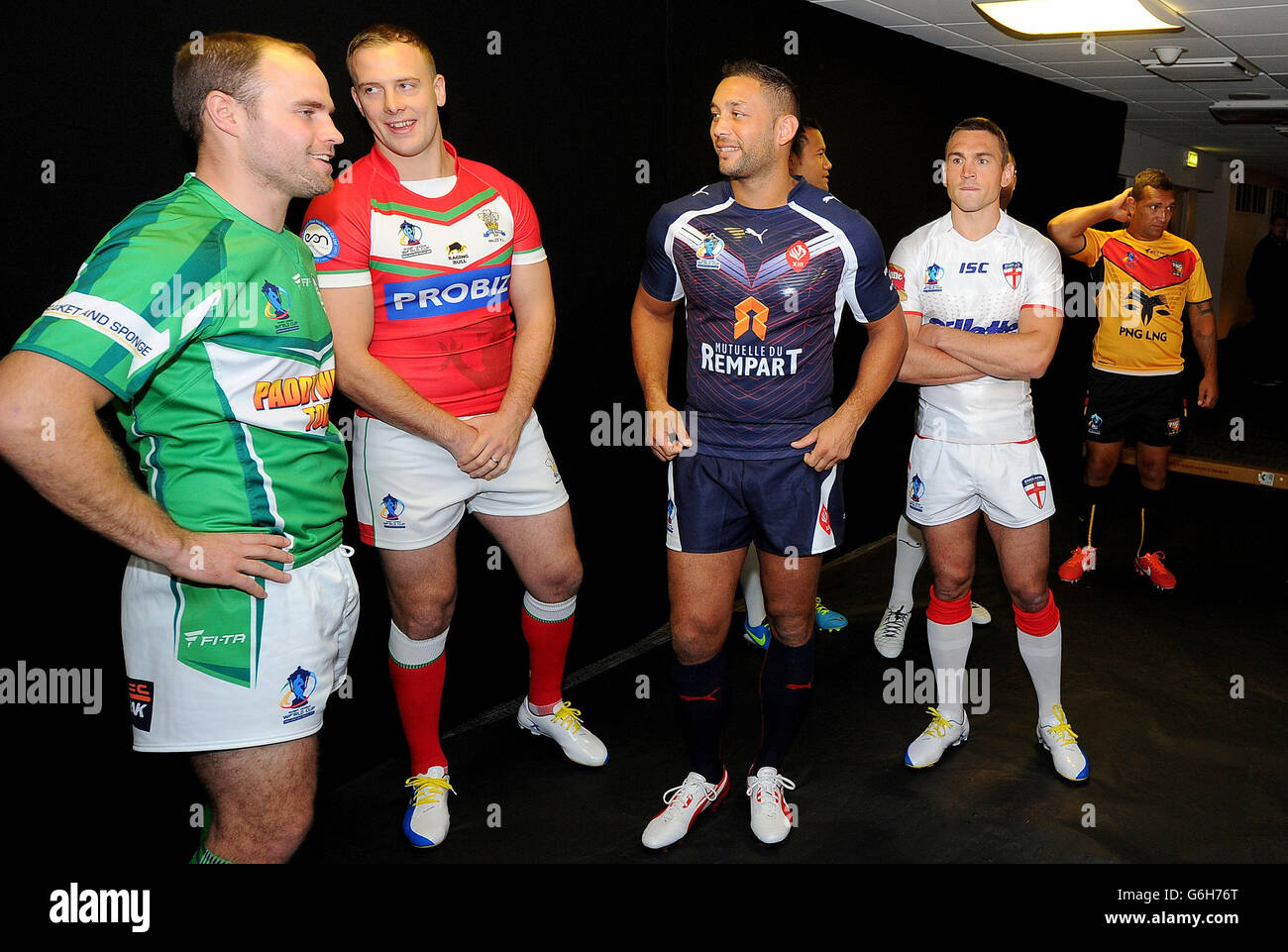 Rugby League - 2013 Welt Cup Start - Old Trafford Stockfoto