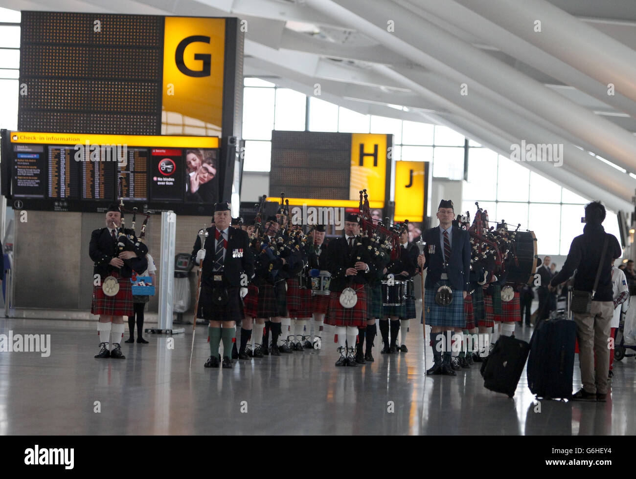 RBL London Mohn Tag Stockfoto