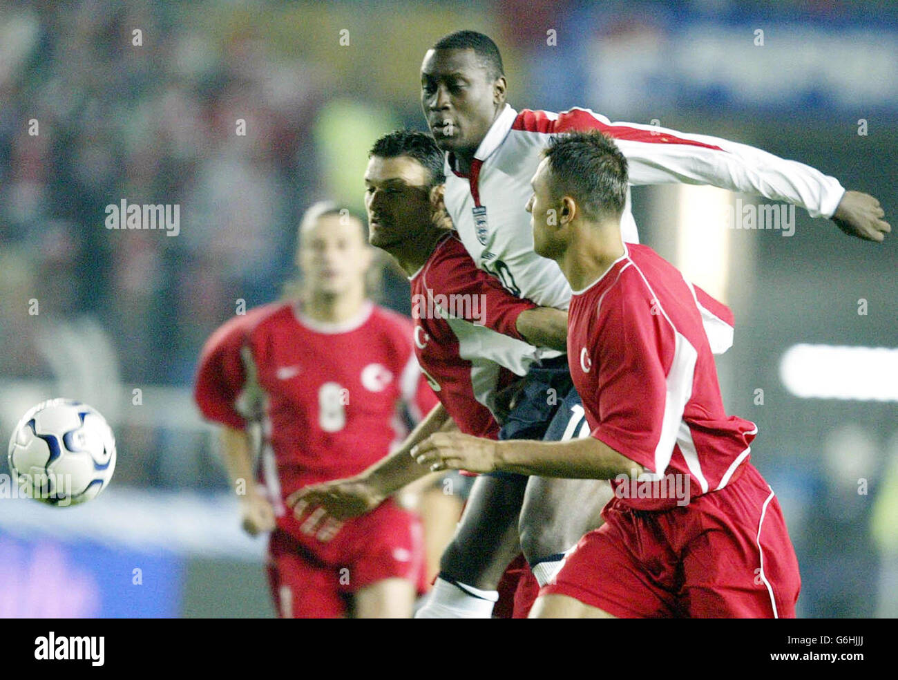Türkei V England Stockfoto