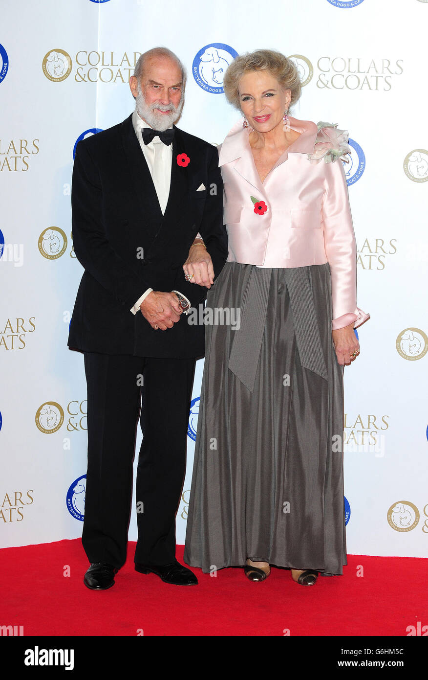 Prinz und Prinzessin Michael von Kent bei Battersea Dogs and Cats Home's Collars and Coats Gala Ball im Battersea Evolution, London. Stockfoto