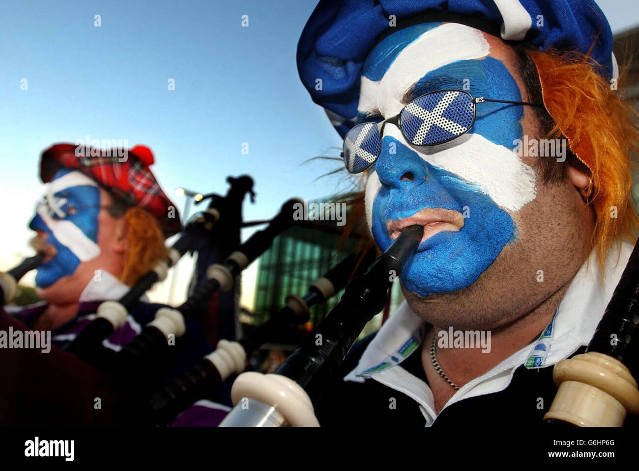 Rugby-Union - World Cup 2003 - Schottland Vs USA - Brisbane Stockfoto