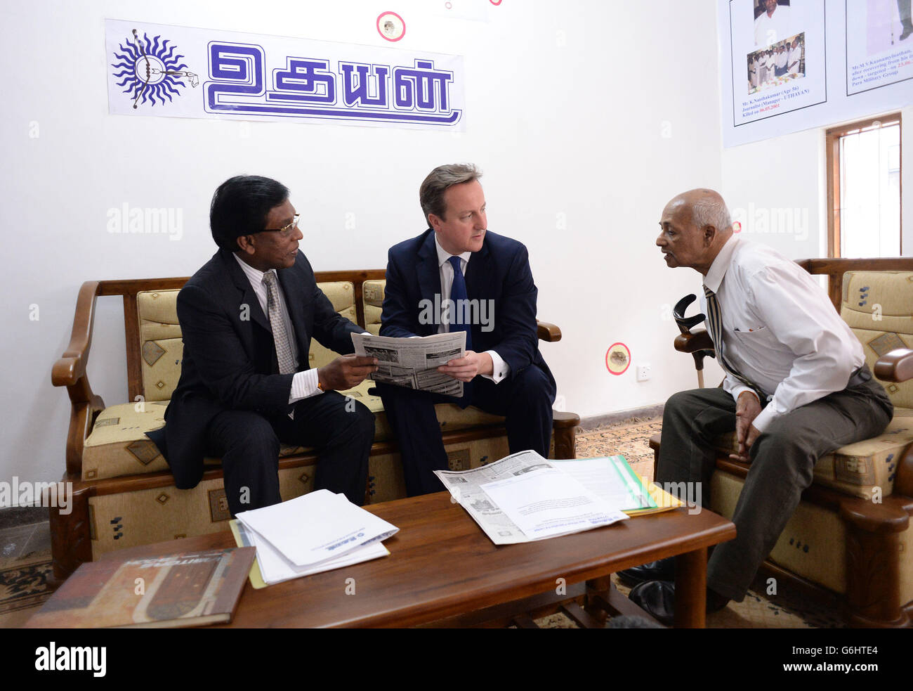 Commonwealth Staats-und Regierungschefs - Sri Lanka Stockfoto
