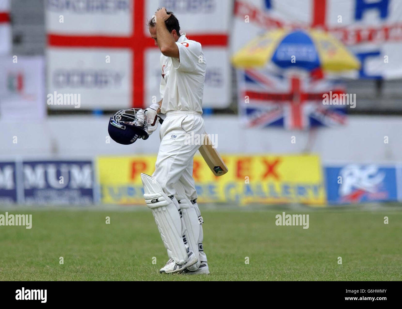 Bangladesch V England 2. Test Stockfoto