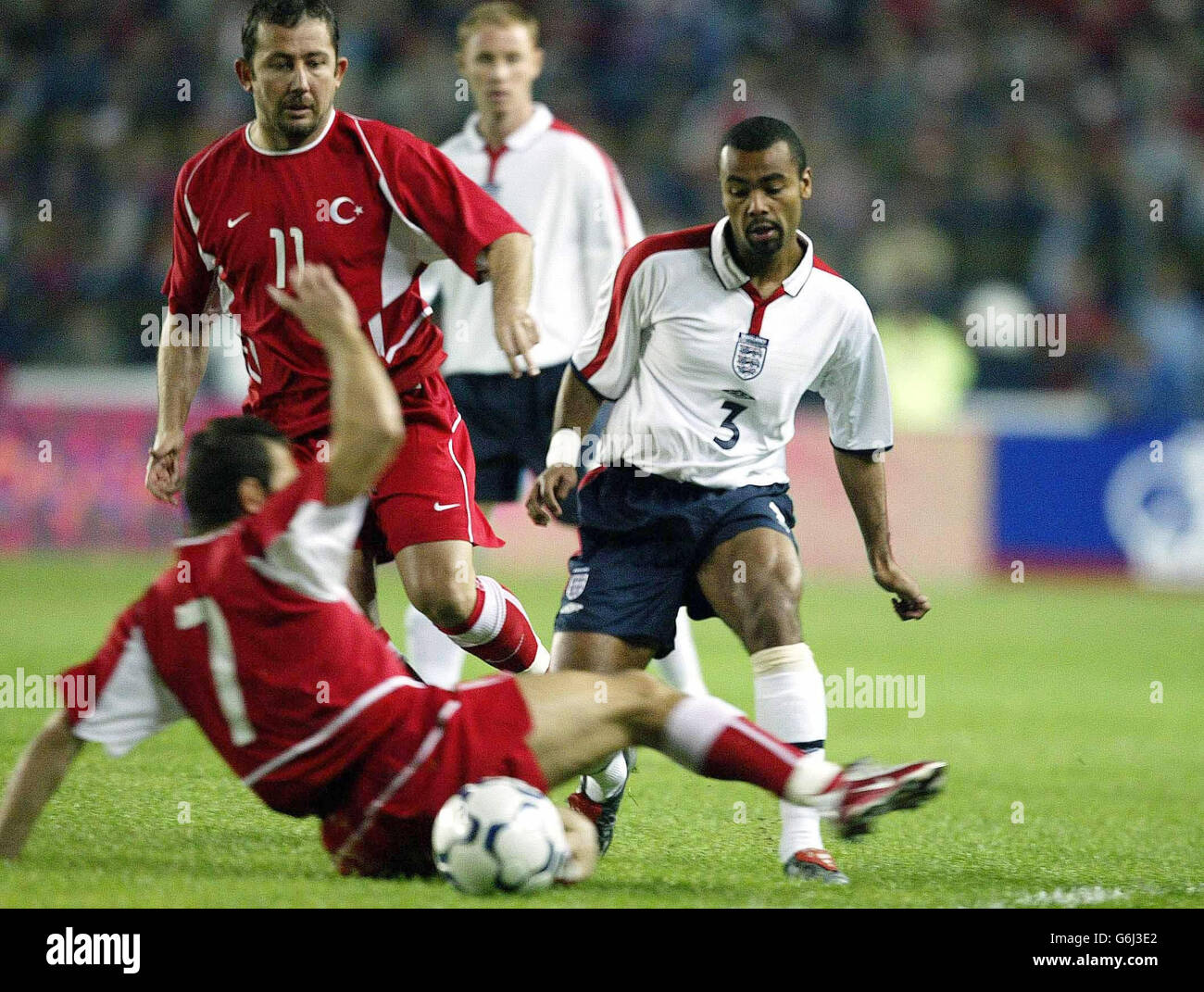 Türkei V England Stockfoto
