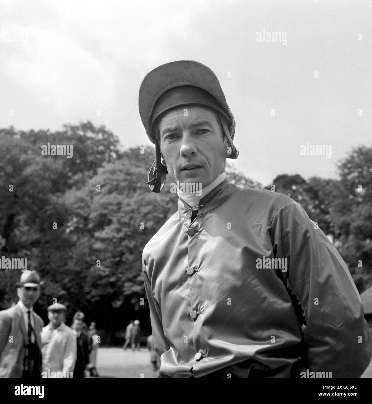 Pferderennen - Lester Piggott Stockfoto