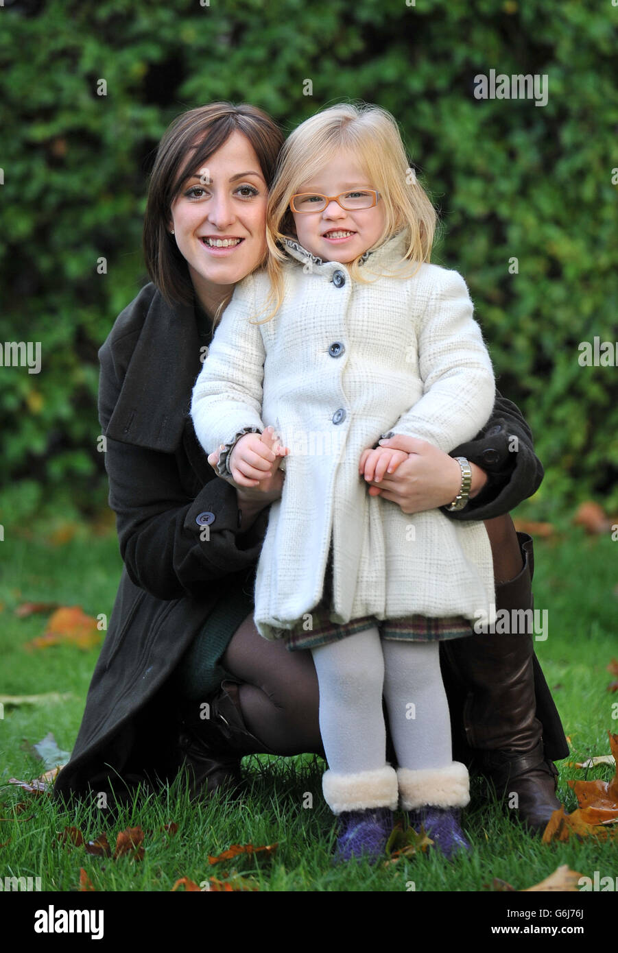 Natalie Cassidy im ZSL London Zoo Stockfoto