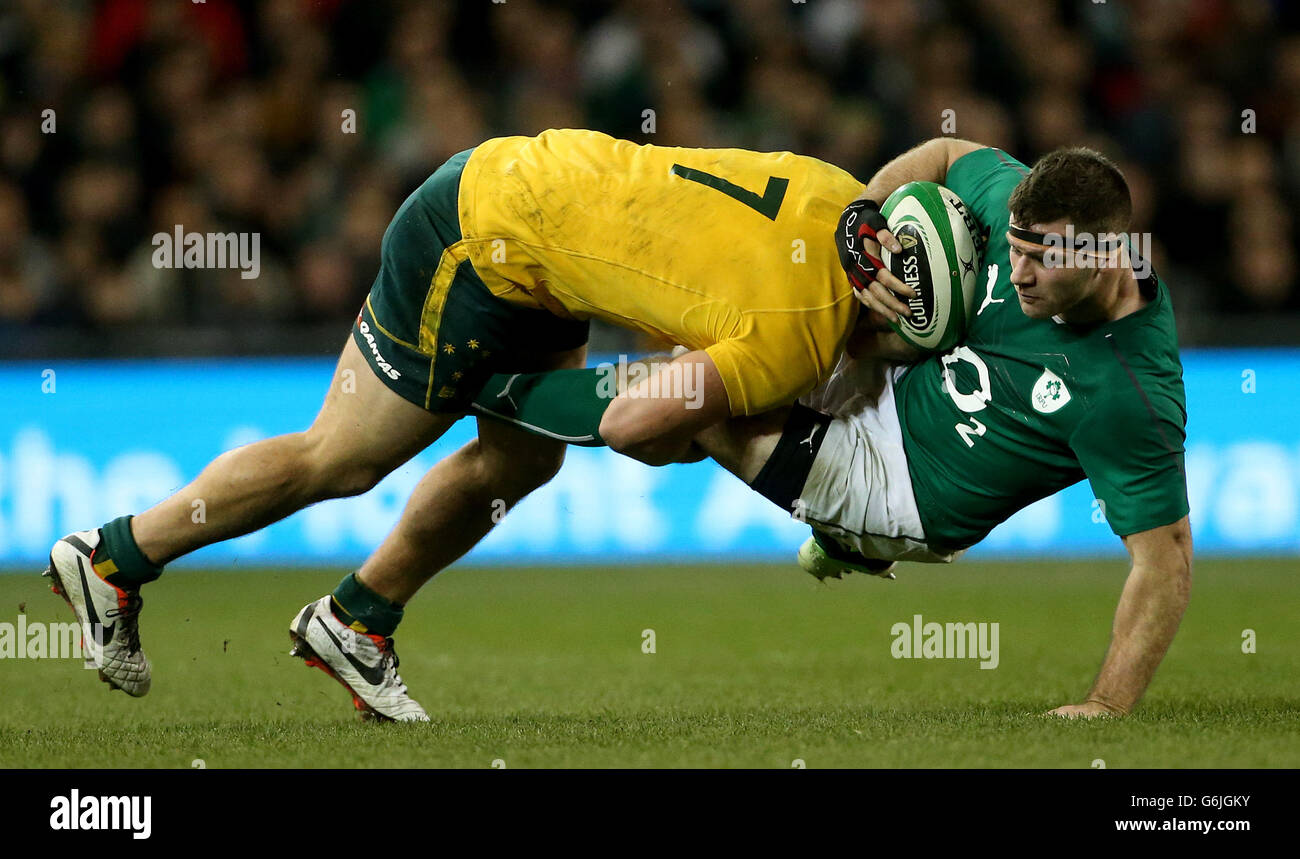 Rugby-Union - Guinness Series 2013 - Irland / Australien - Aviva Stadium Stockfoto