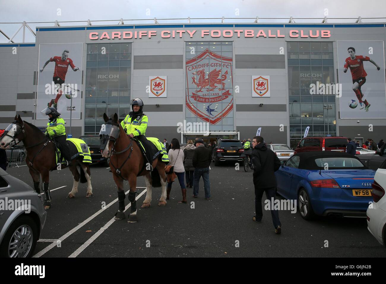 Fußball - Barclays Premier League - Cardiff City gegen Manchester United – Cardiff City Stadium Stockfoto