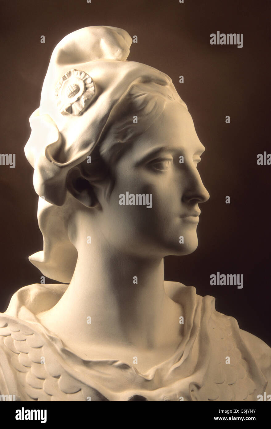 Statue von Marianne, nationales Symbol der französischen Republik Stockfoto