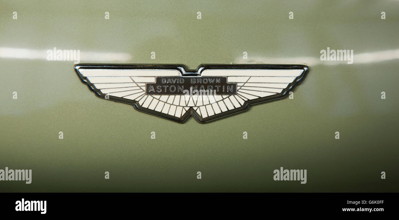 DB-Logo, David Brown, Aston Martin Stockfoto