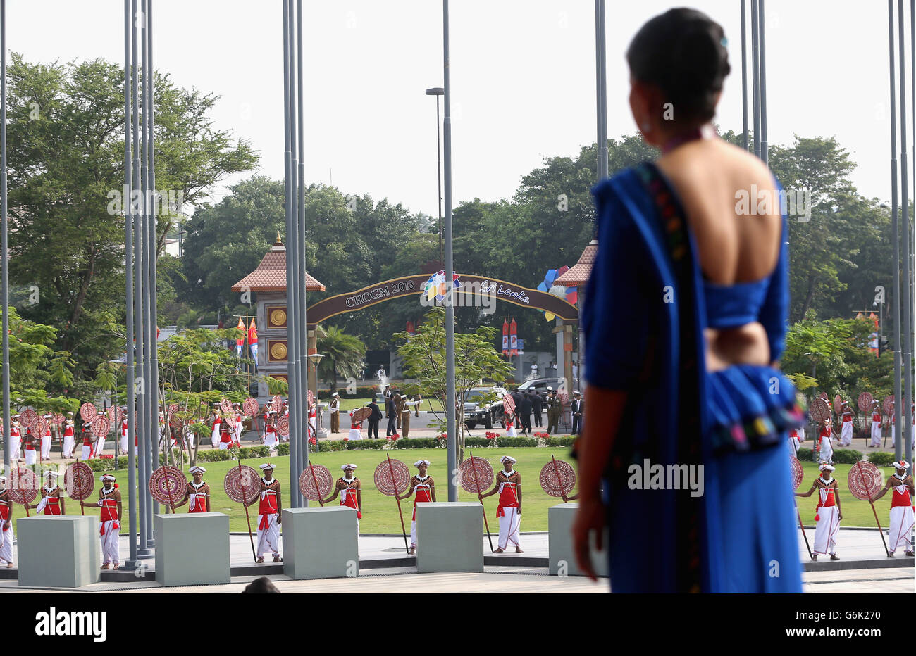 Commonwealth Staats-und Regierungschefs - Sri Lanka Stockfoto