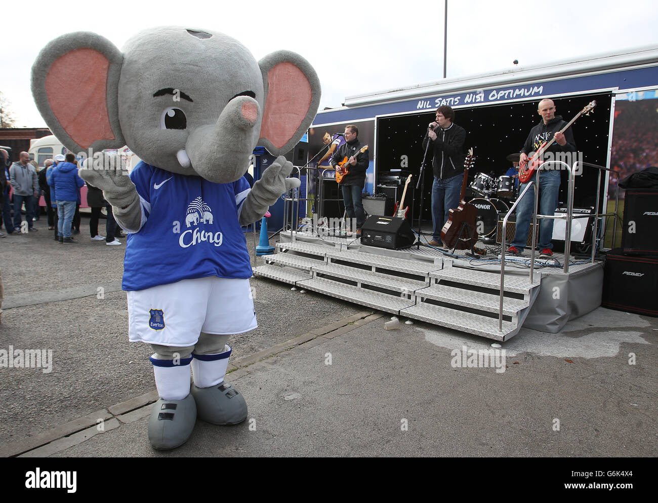 Fußball - Barclays Premier League - Everton V Liverpool - Goodison Park Stockfoto