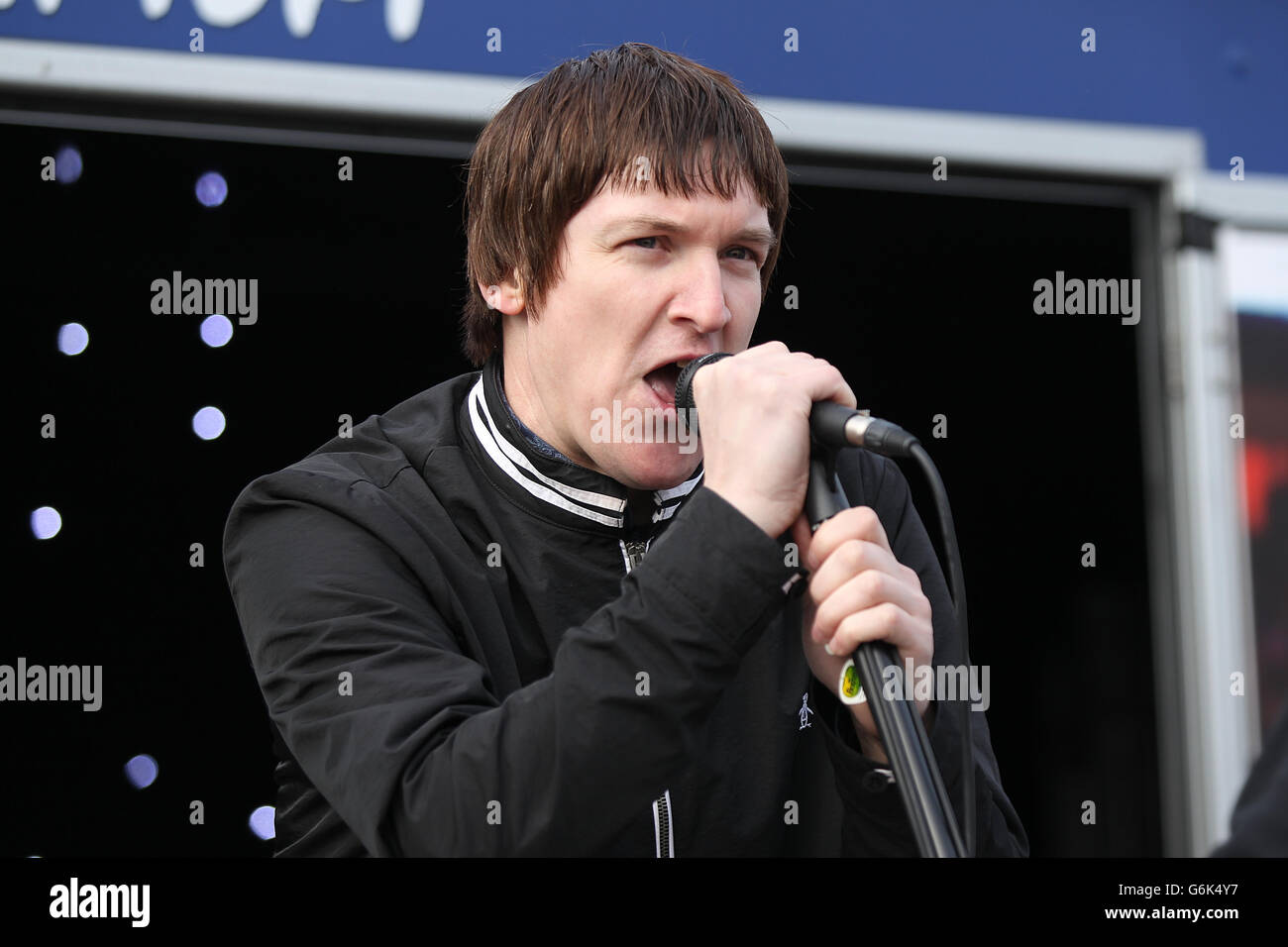 Fußball - Barclays Premier League - Everton V Liverpool - Goodison Park Stockfoto