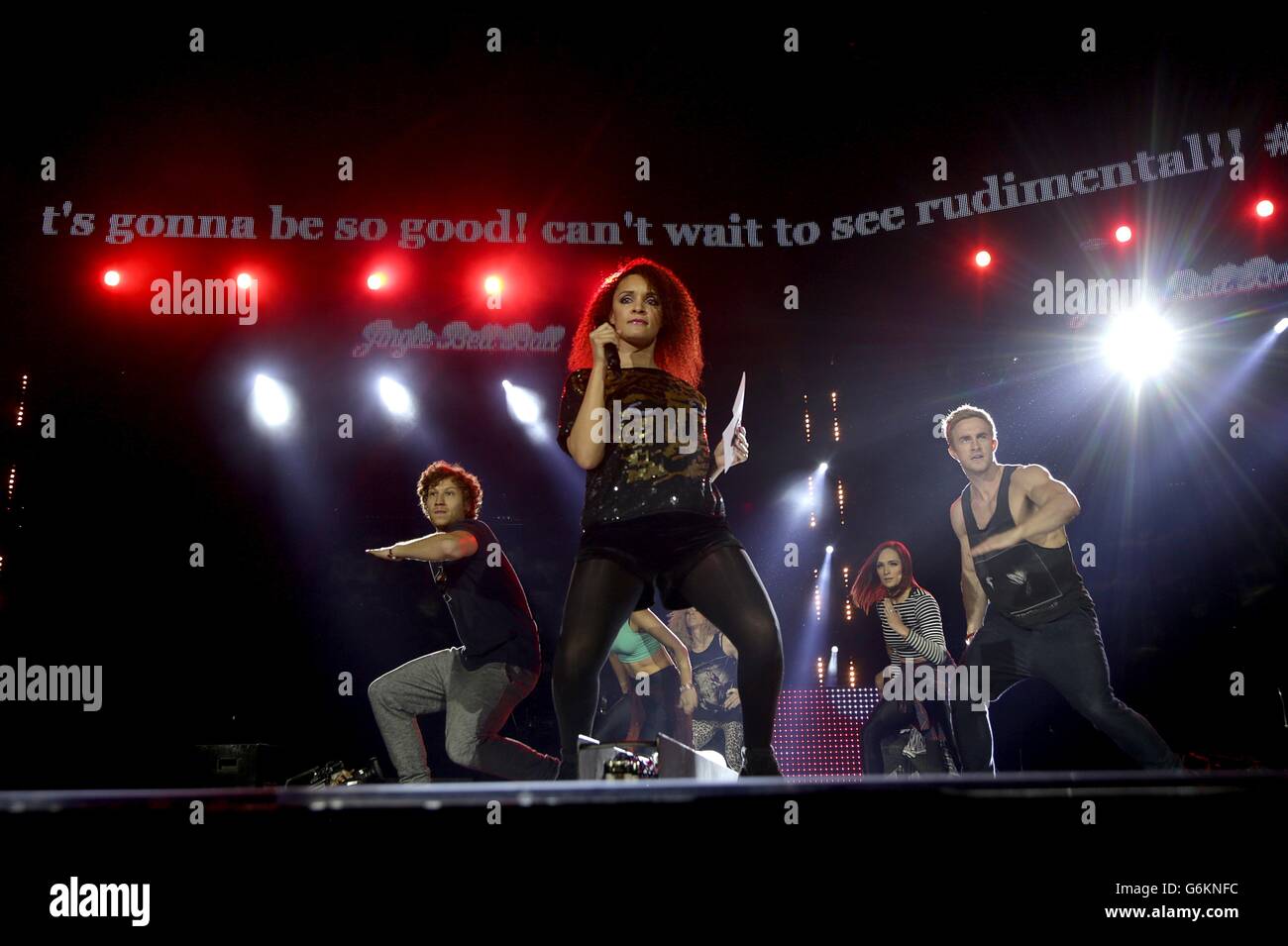 Capital FM Jingle Bell Ball 2013 - Sonntag Stockfoto