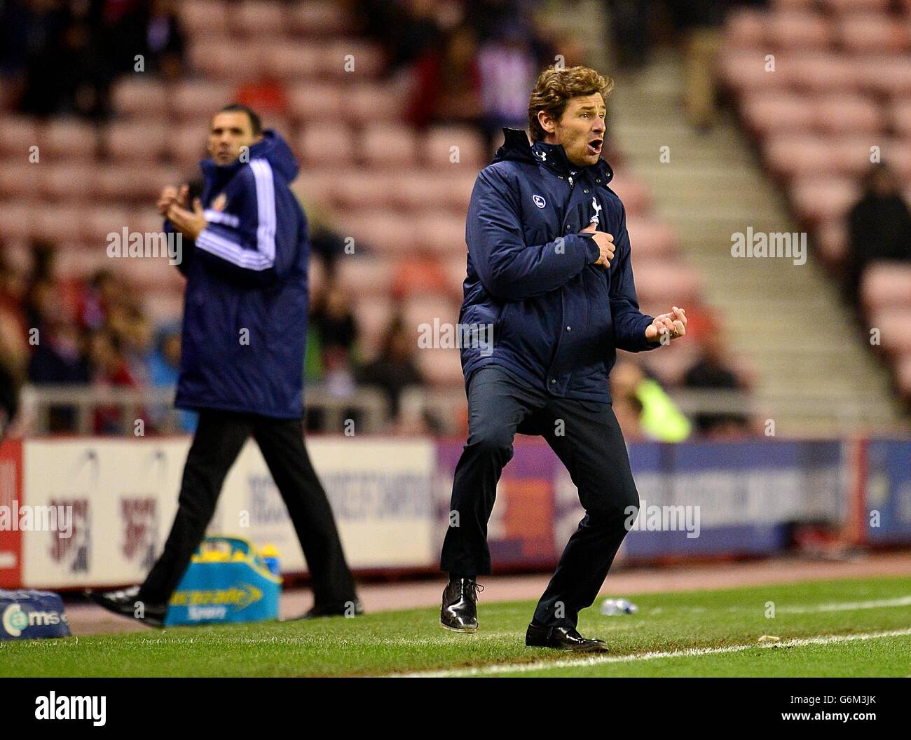 Fußball - Barclays Premier League - Sunderland V Tottenham Hotspur - Stadium of Light Stockfoto