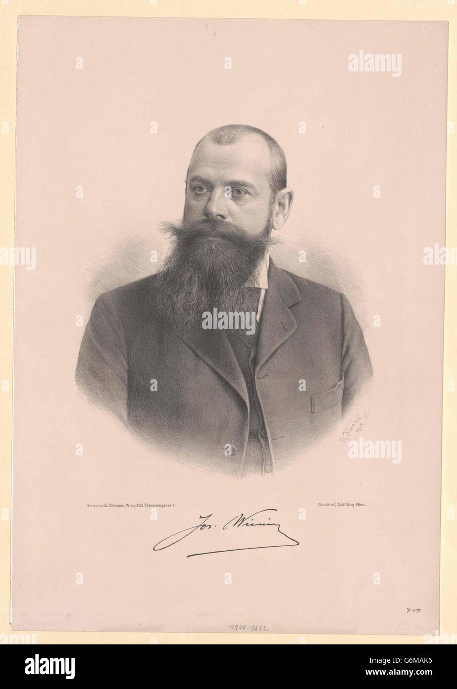 Wieninger, Josef (1860-1939) Stockfoto