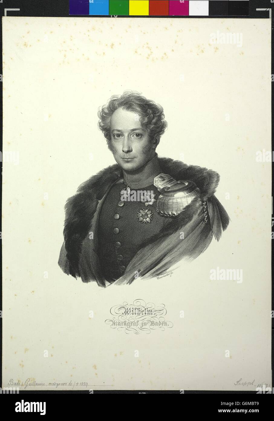 Wilhelm, Markgraf von Baden Stockfoto