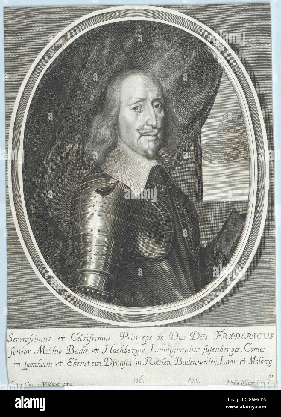 Friedrich V., Markgraf von Baden-Durlach Stockfoto