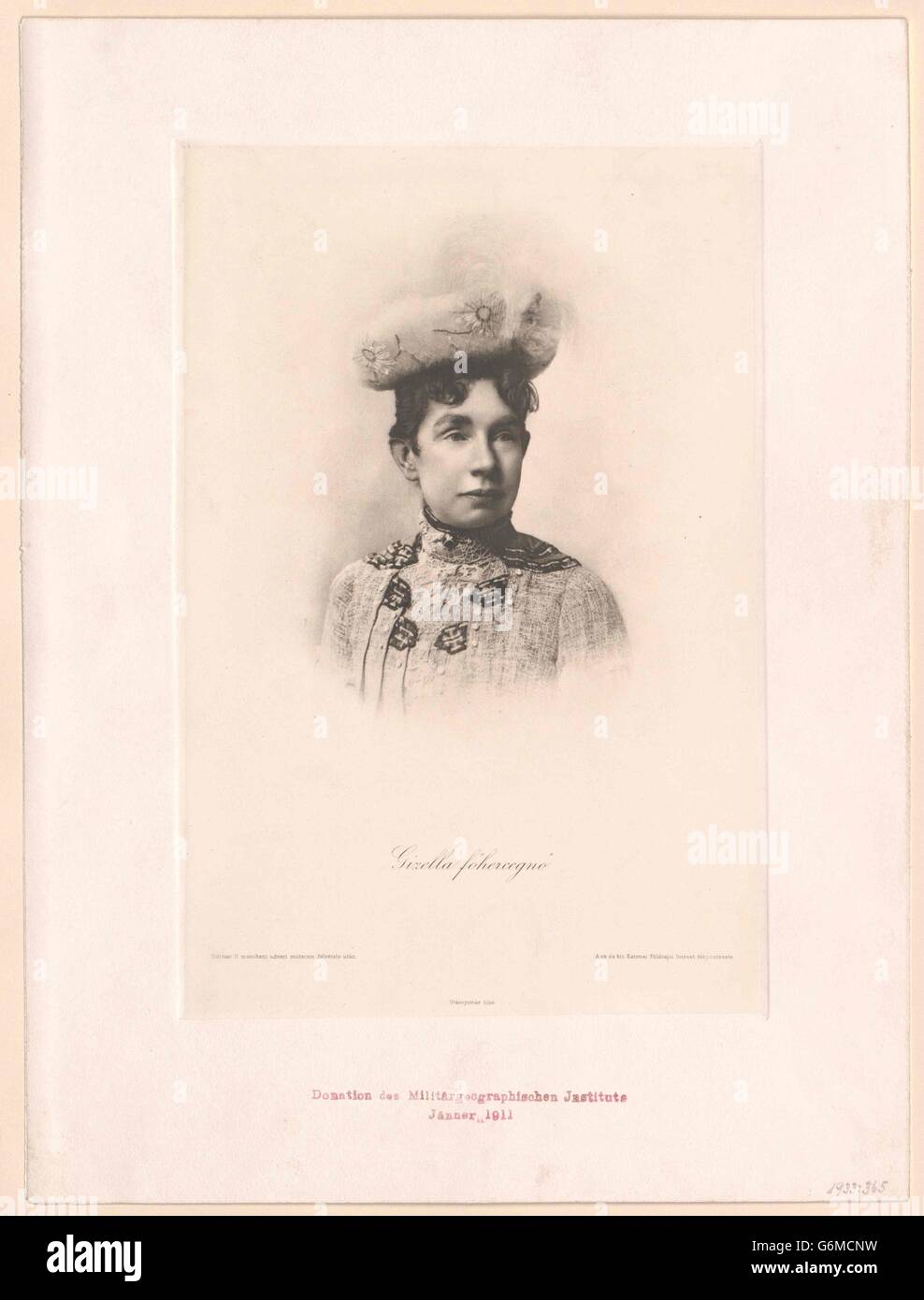 Gisela, Erzherzogin von Österreich Stockfoto
