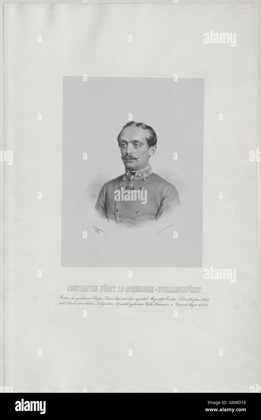Prince Of Hohenlohe Stockfotos und bilder Kaufen Seite 2 Alamy
