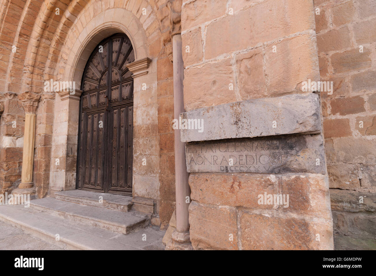 Colegiata y Claustro de Santa Juliana (Stiftskirche). Santillana del Mar Kantabrien. Spanien. Stockfoto