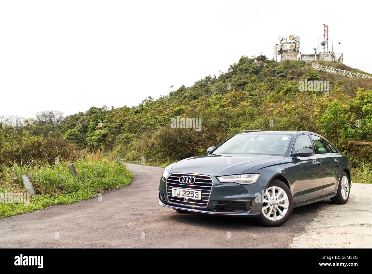Hong Kong, China 21. April 2016: Audi A5 35 TFSI 2016 am 21. April 2016 in Hong Kong. Stockfoto