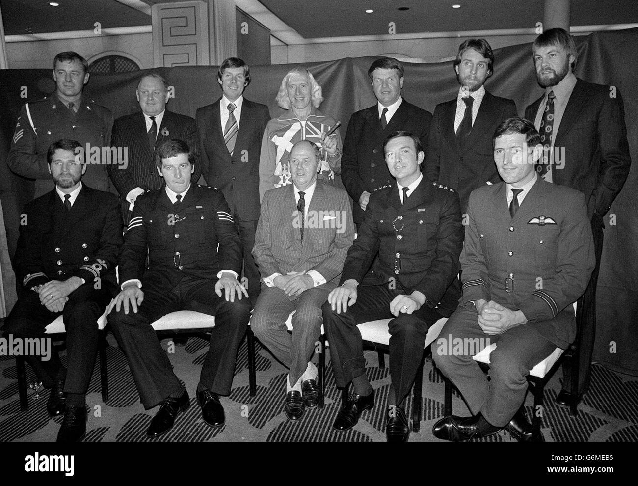 Männer des Jahres. Stockfoto