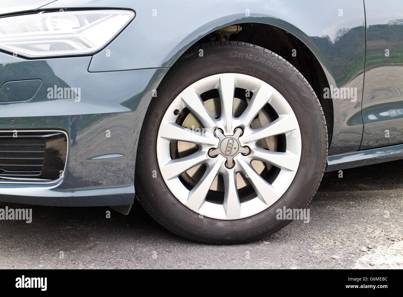 Hong Kong, China 21. April 2016: Audi A5 35 TFSI 2016 am 21. April 2016 in Hong Kong. Stockfoto