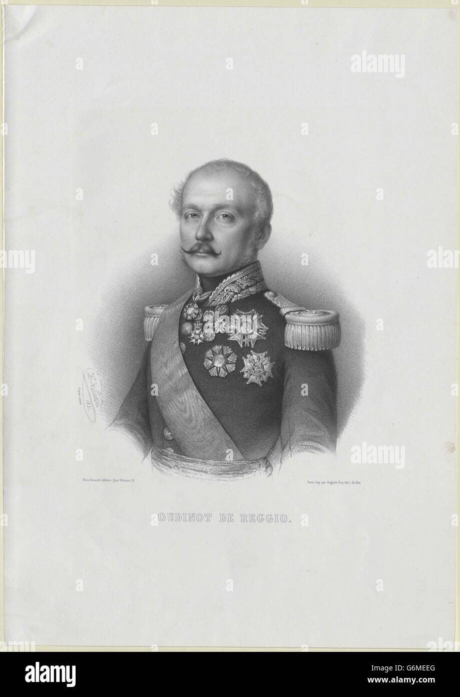 Oudinot, Nicolas Charles Victor Stockfoto