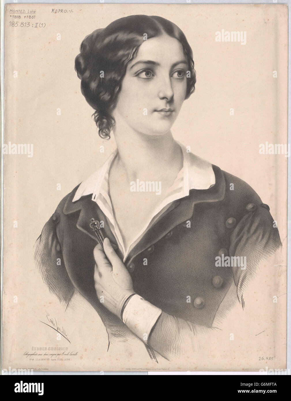 Montez, Lola Stockfoto