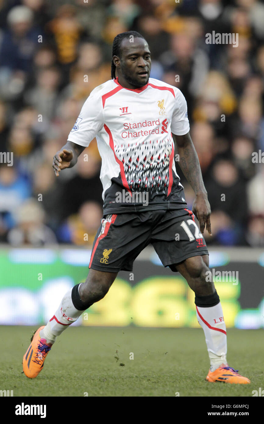 Fußball - Barclays Premier League - Hull City gegen Liverpool - KC Stadium. Victor Moses, Liverpool Stockfoto