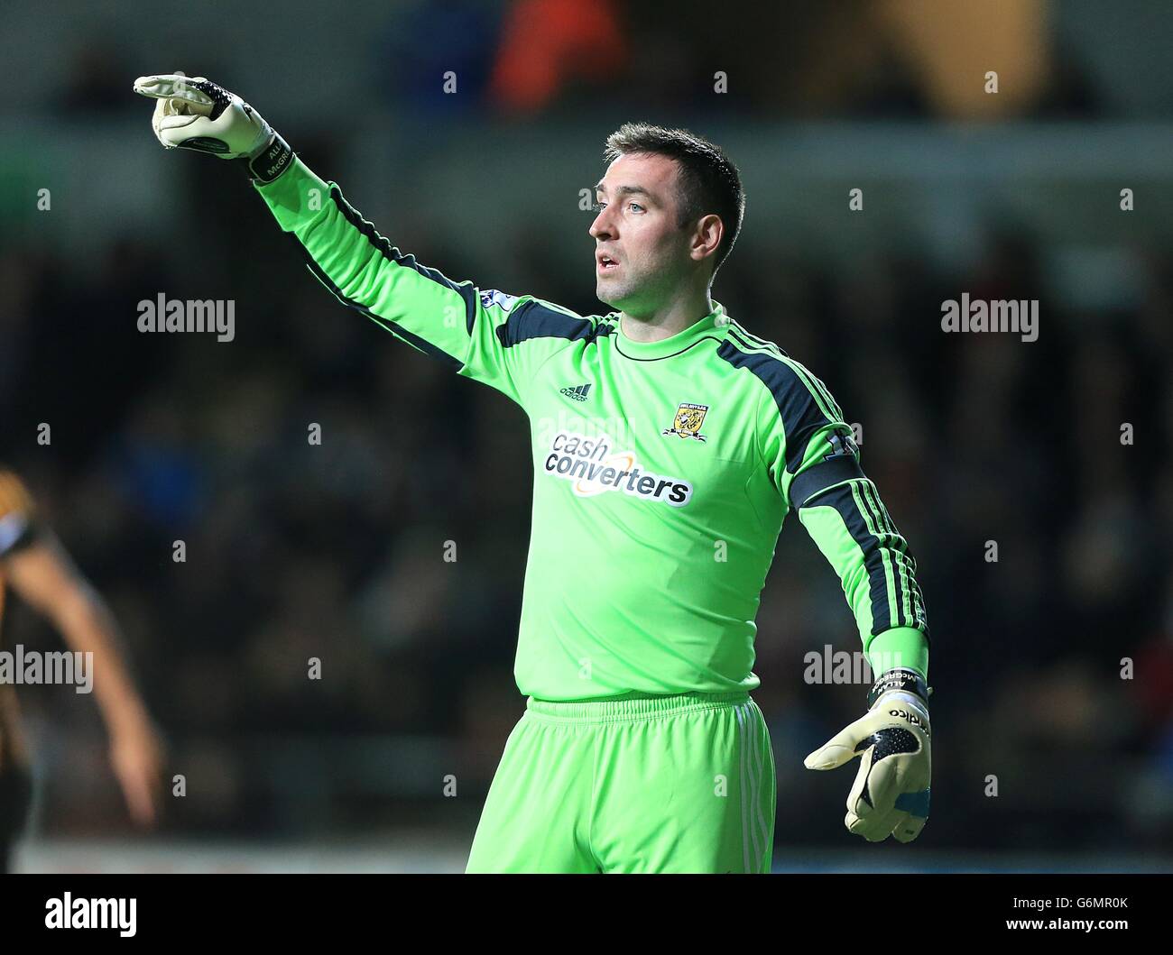 Fußball - Barclays Premier League - Swansea City / Hull City - Liberty Stadium. Allan McGregor, Torwart von Hull City Stockfoto