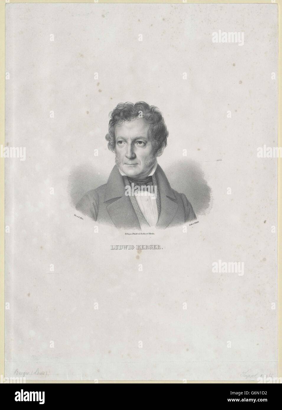 Berger, Ludwig Stockfoto