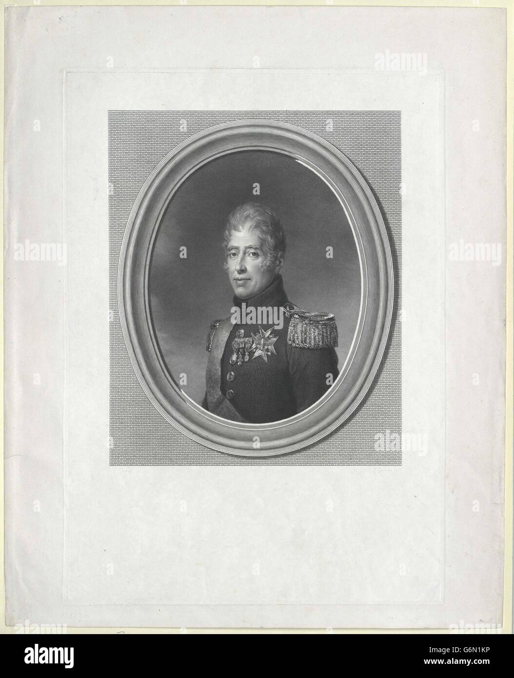 Karl X., König von Frankreich Stockfoto