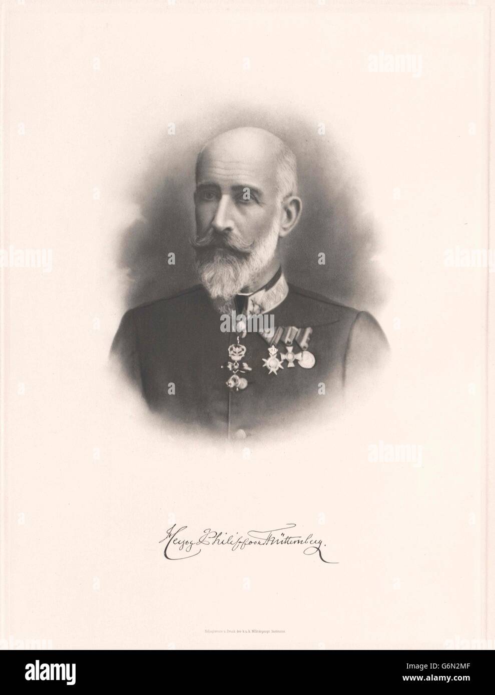 Philipp, Herzog von Württemberg Stockfoto