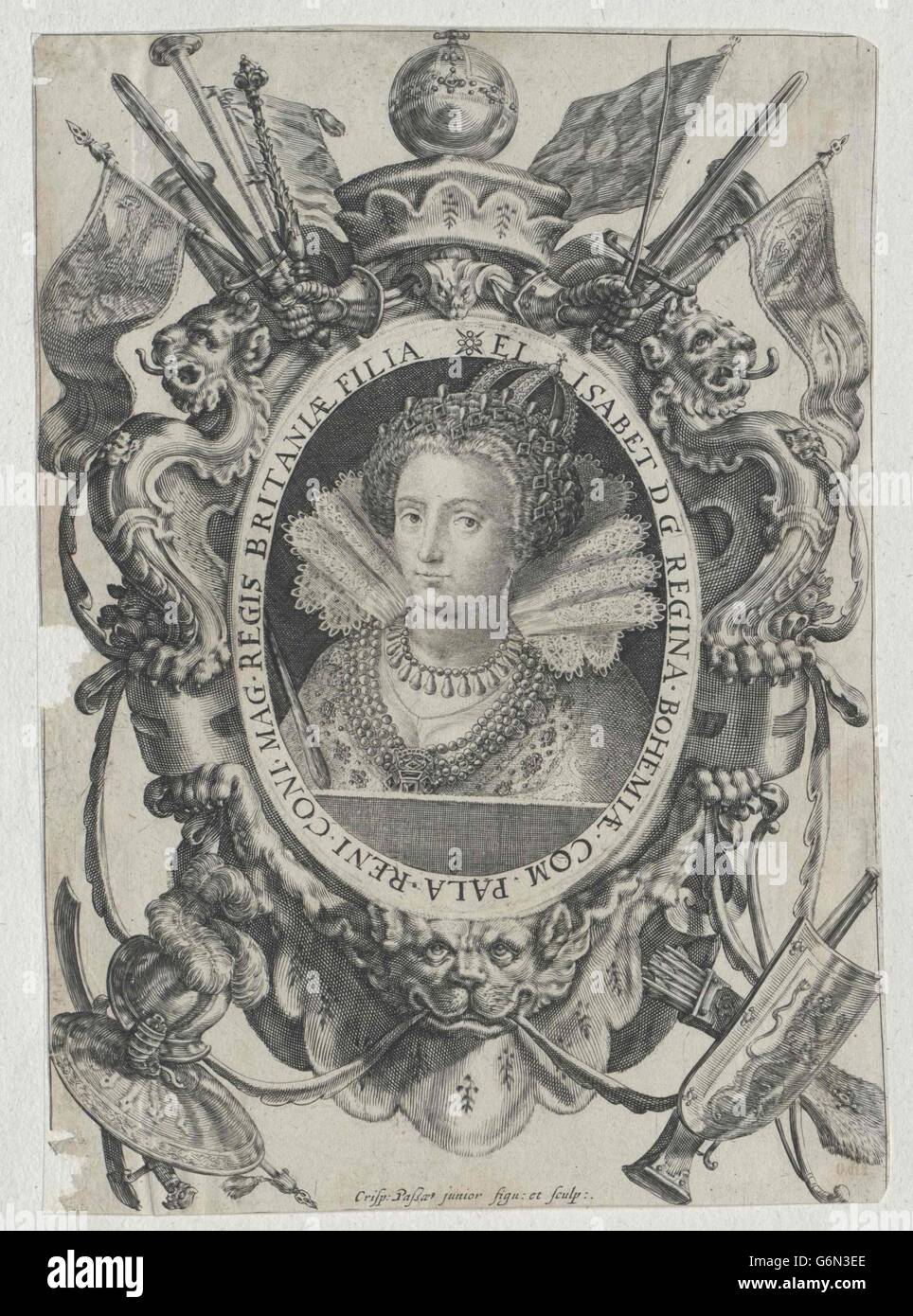 Elisabeth, Prinzessin von England Stockfoto