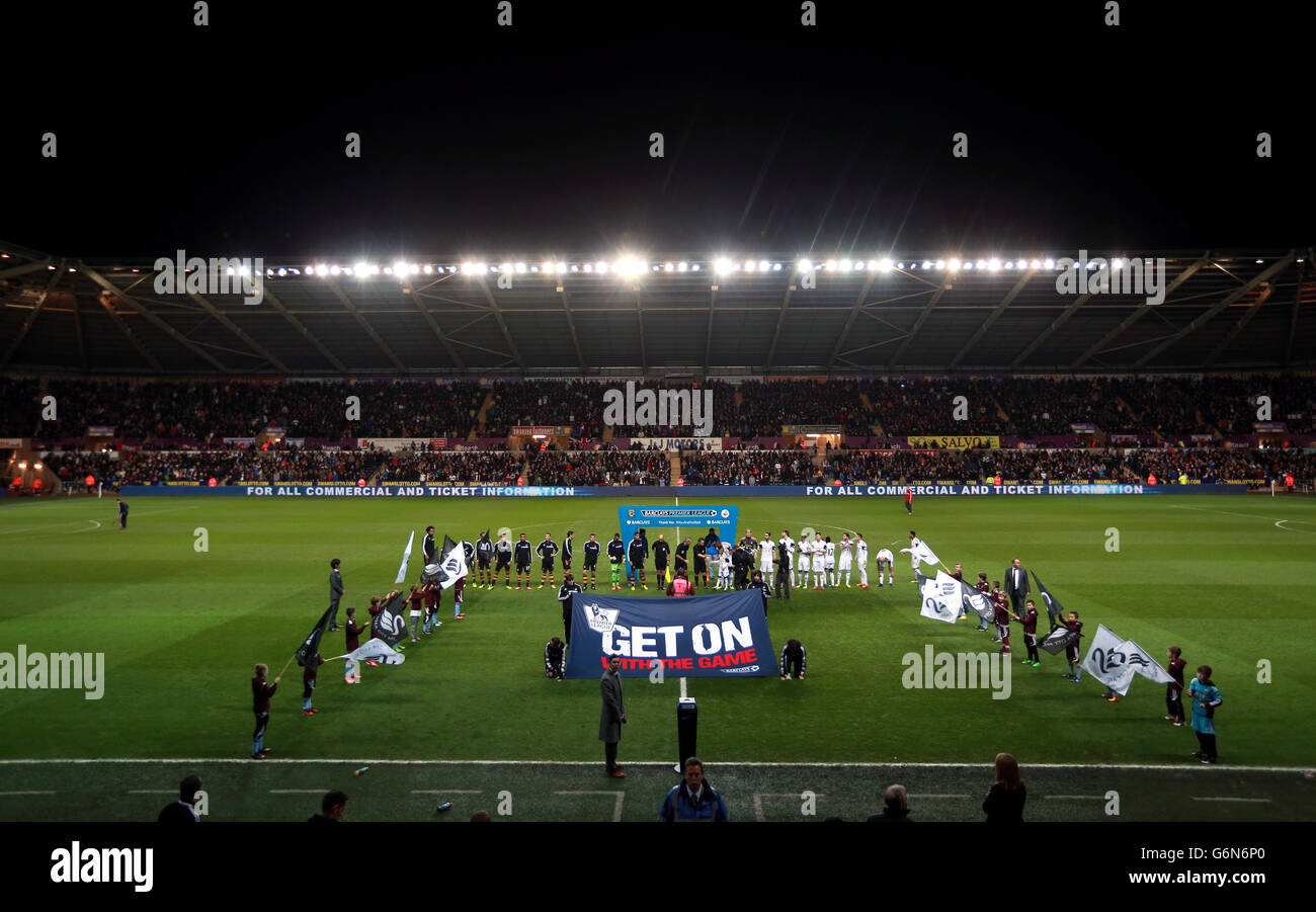 Fußball - Barclays Premier League - Swansea City V Hull City - Liberty Stadium Stockfoto
