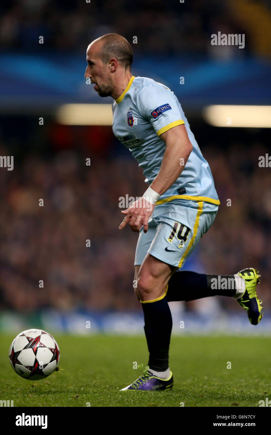 Fußball - UEFA Champions League - Gruppe E - Chelsea V Steaua Bukarest - Stamford Bridge Stockfoto