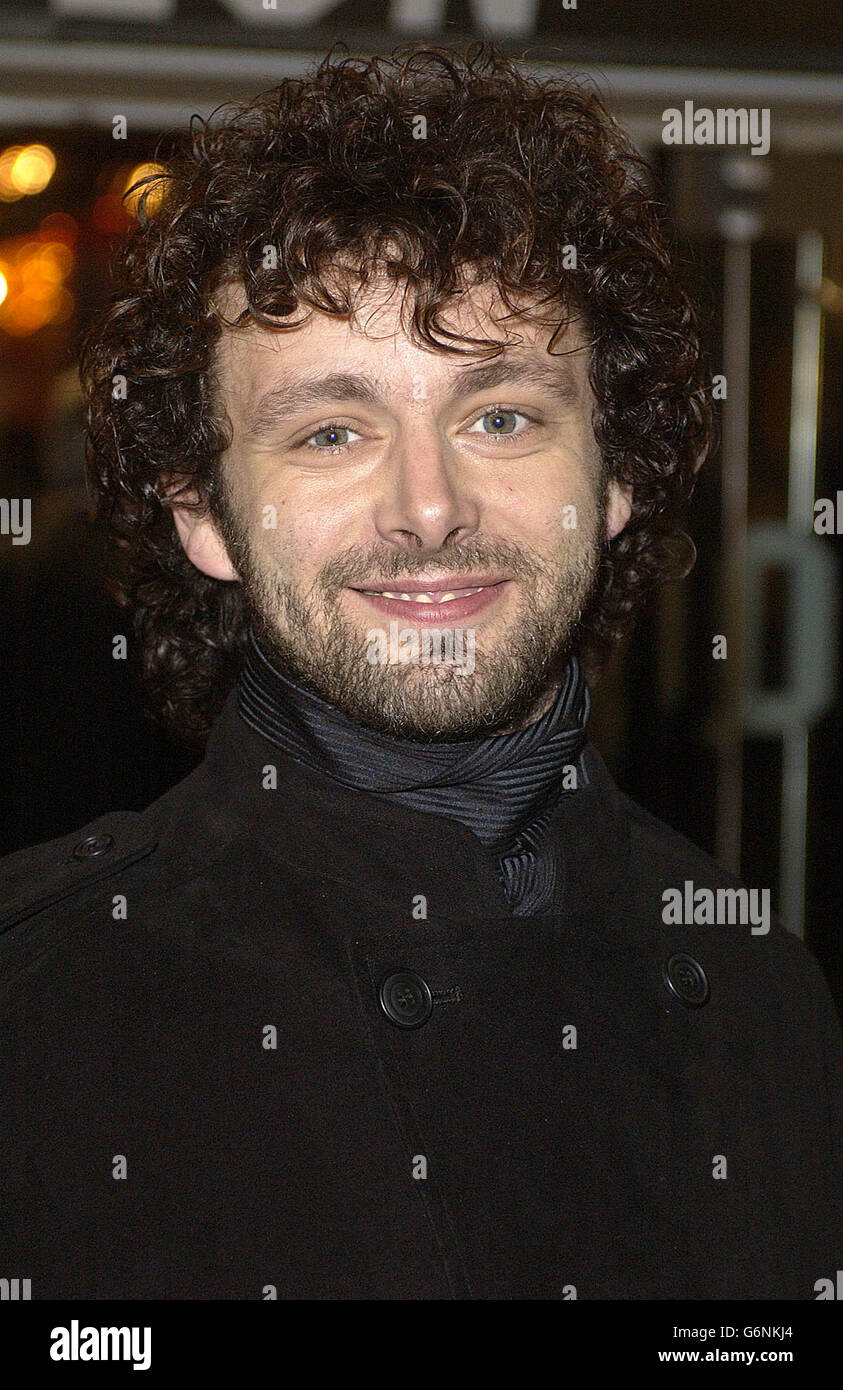 Schauspieler Michael Sheen kommt zur britischen Premiere von Herr der Ringe:  Die Rückkehr des Königs im Zentrum von London. Der dritte Film in der Herr  der Ringe-Trilogie - Regie: Peter Jackson -