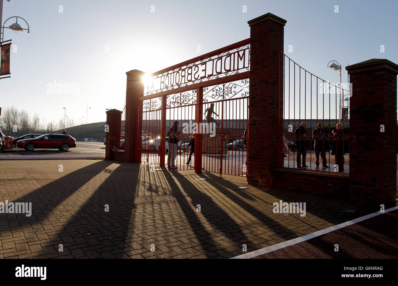 Fußball - Himmel Bet Meisterschaft - Middlesbrough V Burnley - The Riverside Stadium Stockfoto