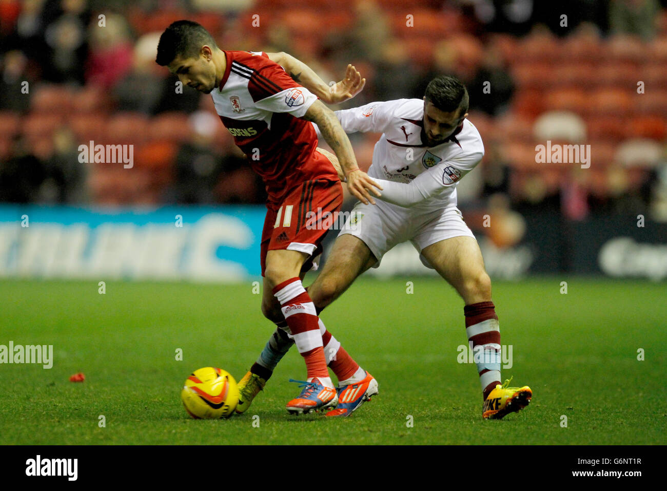 Fußball - Himmel Bet Meisterschaft - Middlesbrough V Burnley - The Riverside Stadium Stockfoto