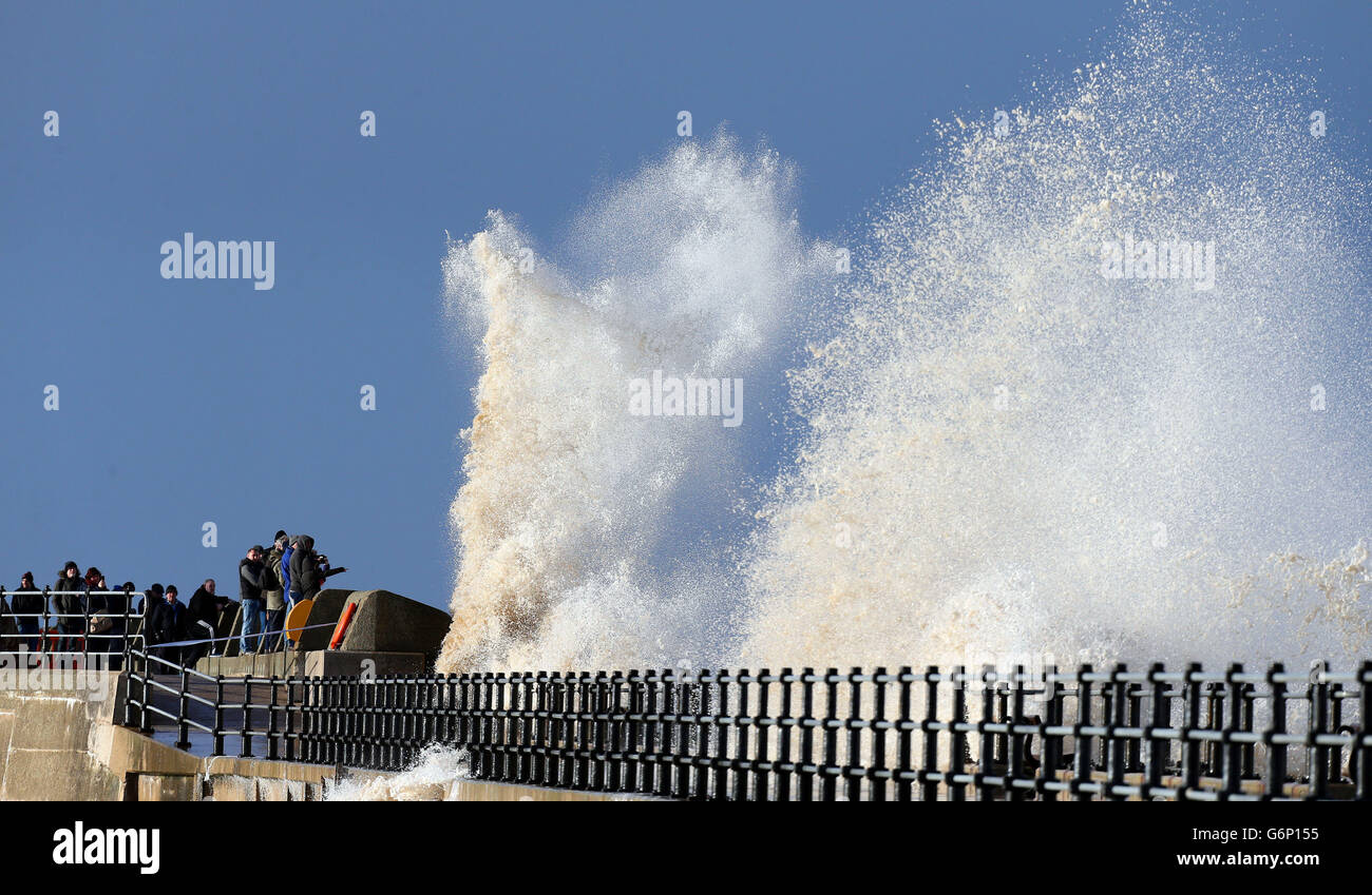 3. Jan Winterwetter Stockfoto