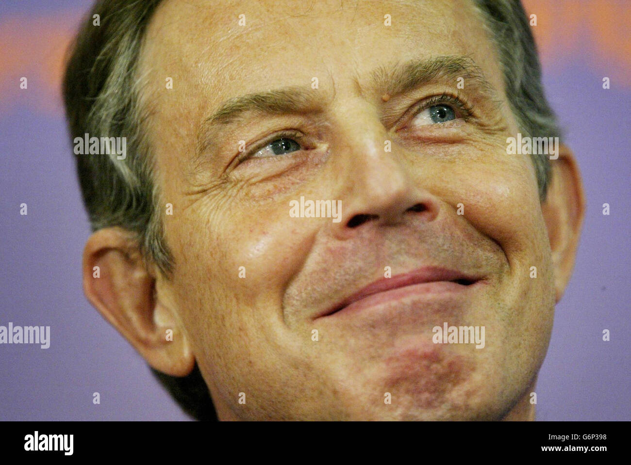 Politik-Gebühren-Blair Stockfoto