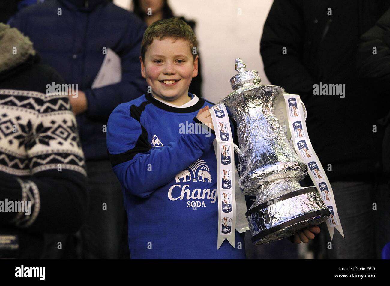 Fußball - FA-Cup - 3. Runde - Everton V Queens Park Rangers - Goodison Park Stockfoto