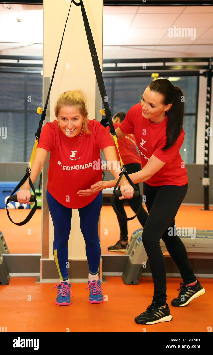 Die Offizielle Botschafterin Von Olympian Und Fitness First Fr Den Red