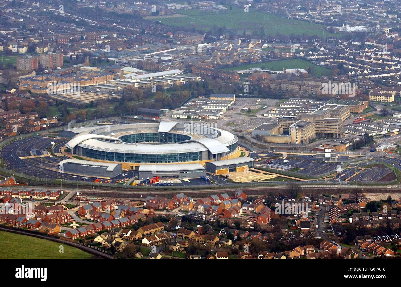 Sitz der Regierung-Kommunikation Stockfoto